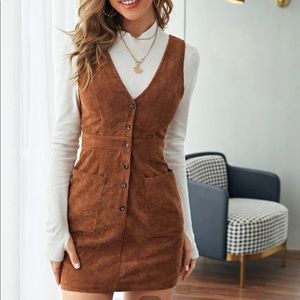 Cute corduroy dress from SHEIN! Brand new never worn but no tags on it.